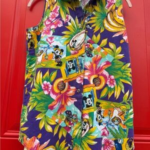 Vintage 90’s Jerry Leigh Mickey Unlimited Vacation Top